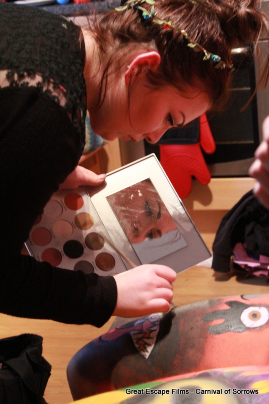 The Painted Lady - Make up behind the scenes
